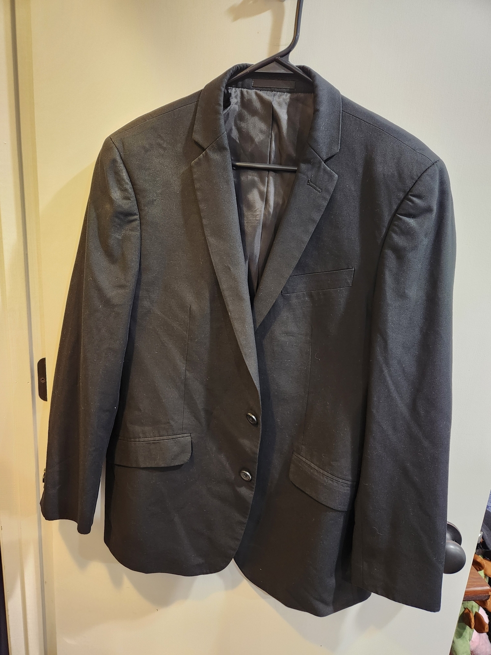 Classic Men's Black Blazer - Versatile Tailored Jacket